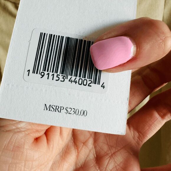 NWT Jason Wu Linen Blend High Waisted Pleated Shorts‎ – Cream – Size 10 – $230 - Picture 3 of 10